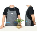 Waterproof Work polyester Cotton Tool Apron Garden Heavy Duty Apron with Tool Pockets